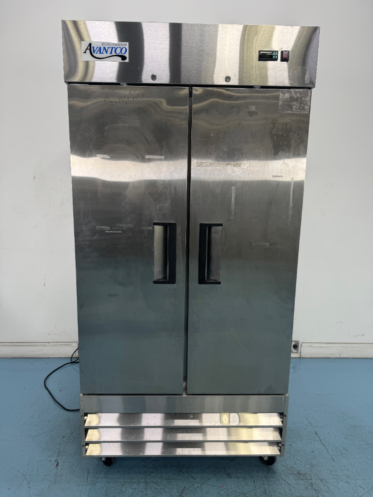 Image of Avantco Double Door Reach In Refrigerator